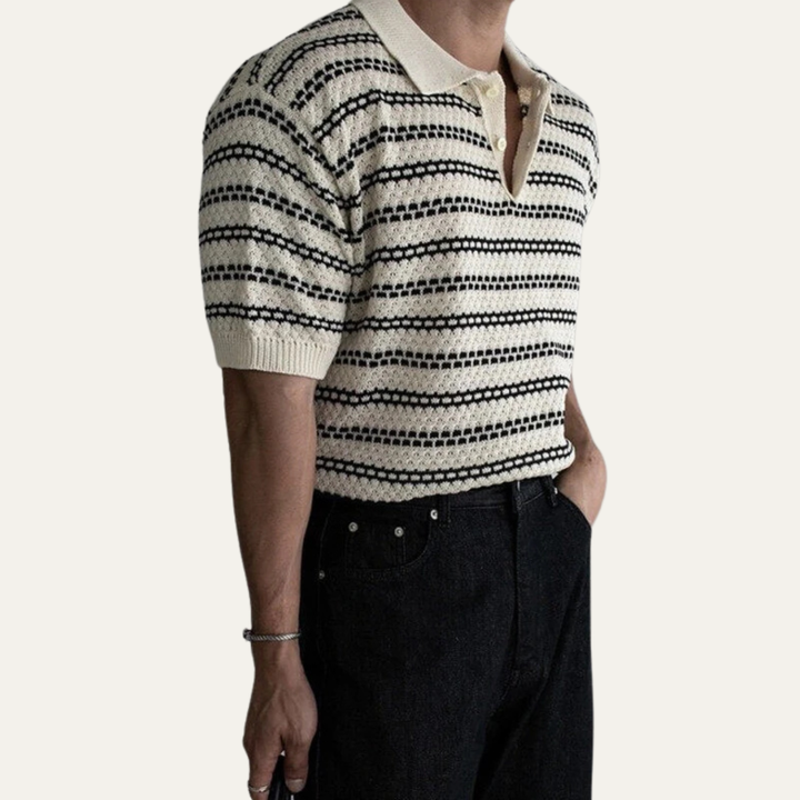 Brunello Strickpoloshirt