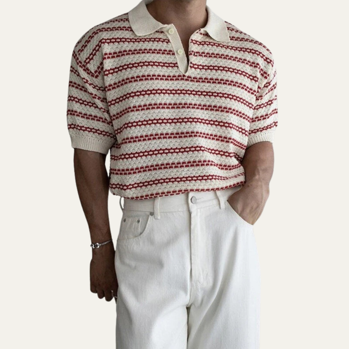 Brunello Strickpoloshirt