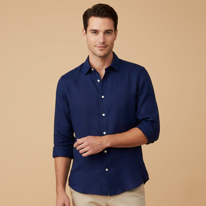 Buckingham Leinenhemd Relaxed Fit