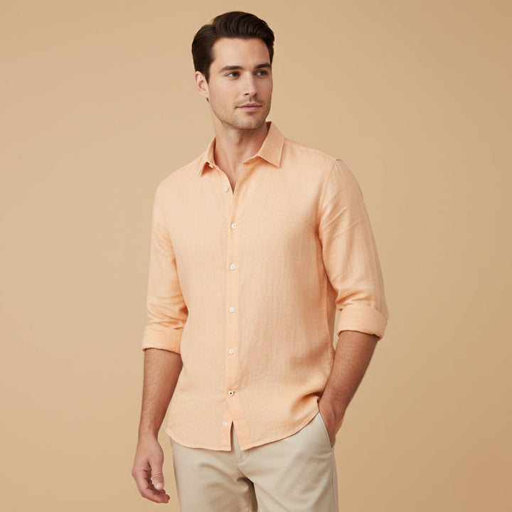 Buckingham Leinenhemd Relaxed Fit