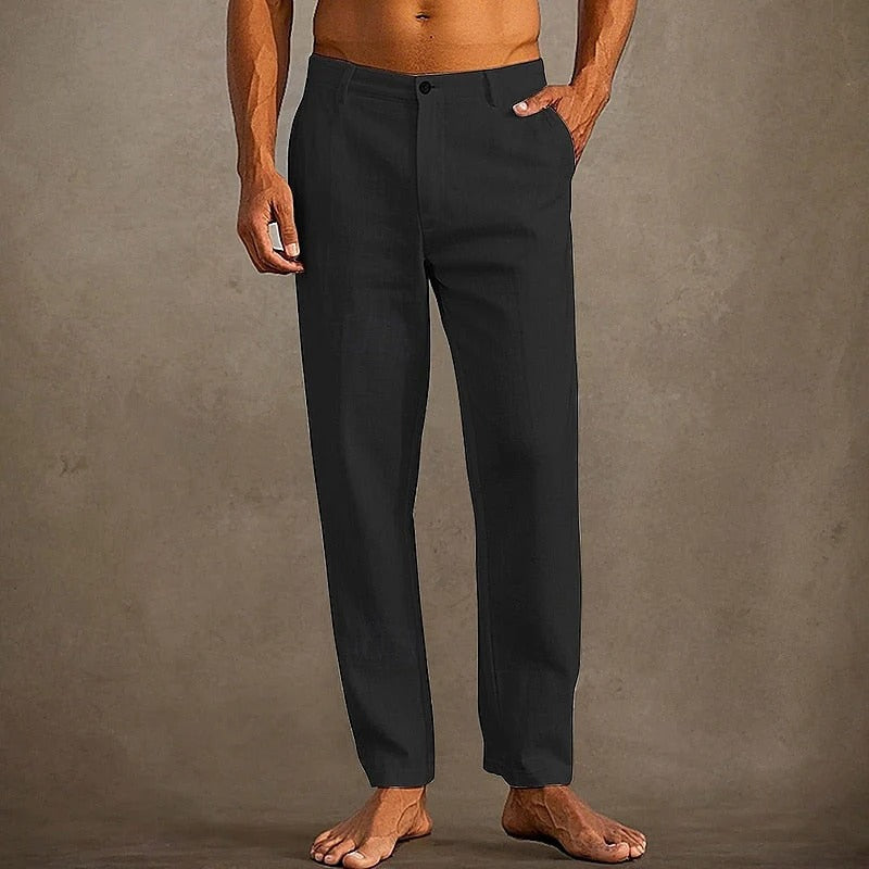 Capri Leinenhose