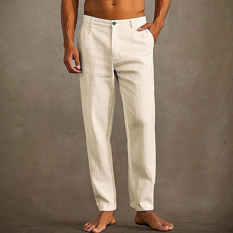 Capri Leinenhose