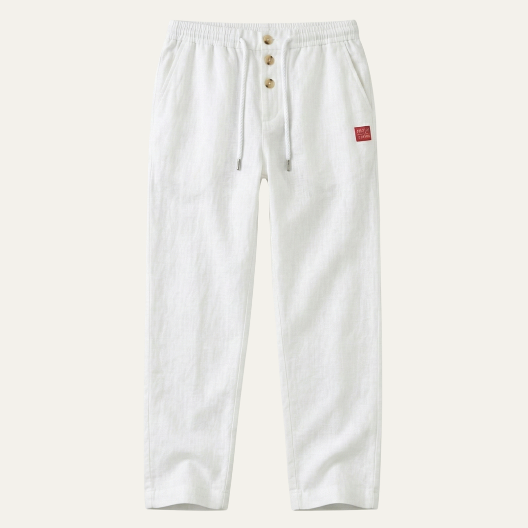 Cedarwater Leinenhose Straight Leg