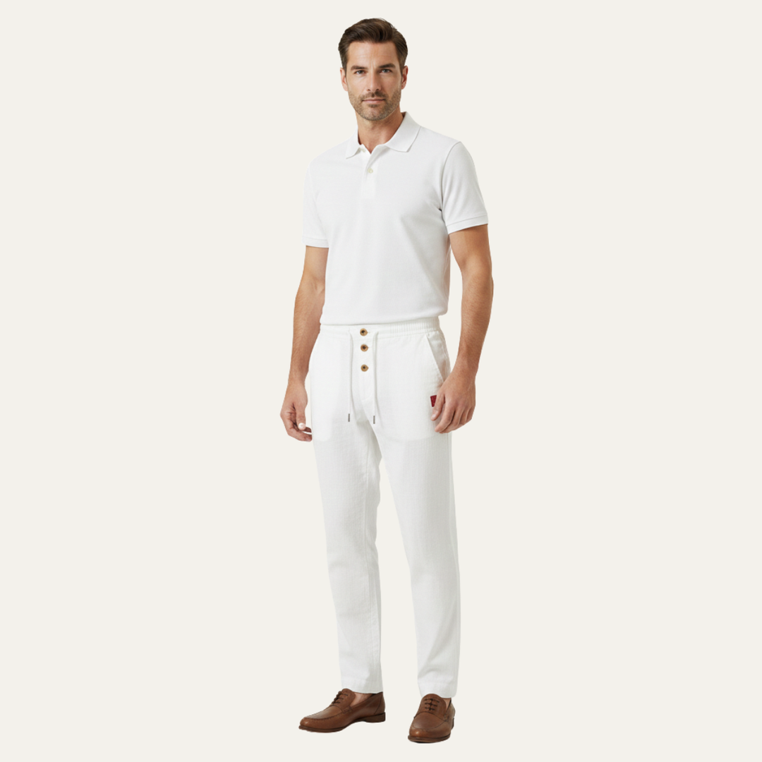 Cedarwater Leinenhose Straight Leg