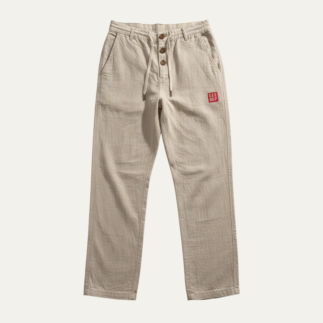 Cedarwater Leinenhose Straight Leg