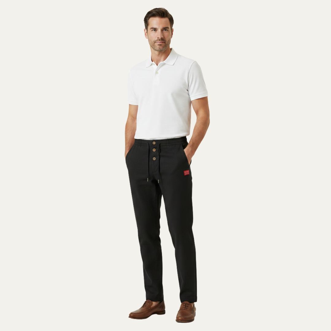 Cedarwater Leinenhose Straight Leg