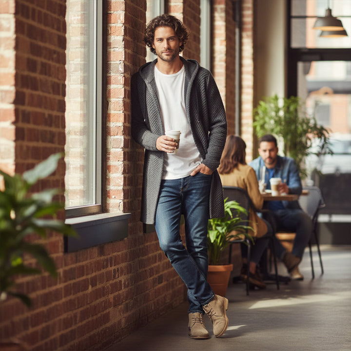 Copenhagen Hooded Strickjacke