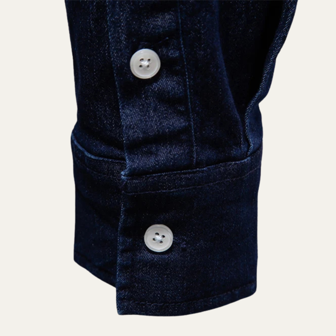 Crestfall Ridge Denimjeanshemd Slim Fit
