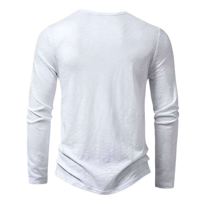 Cromwell Baumwollpoloshirt Langarm