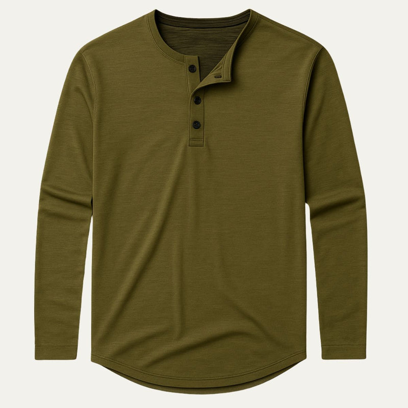 Cromwell Baumwollpoloshirt Langarm