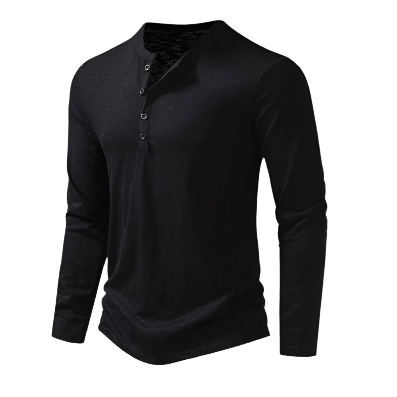 Cromwell Baumwollpoloshirt Langarm