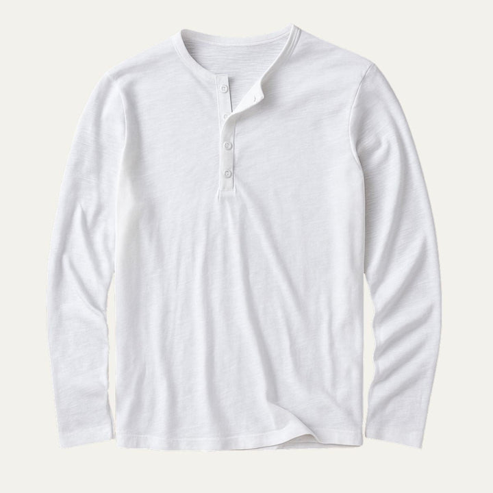 Cromwell Baumwollpoloshirt Langarm