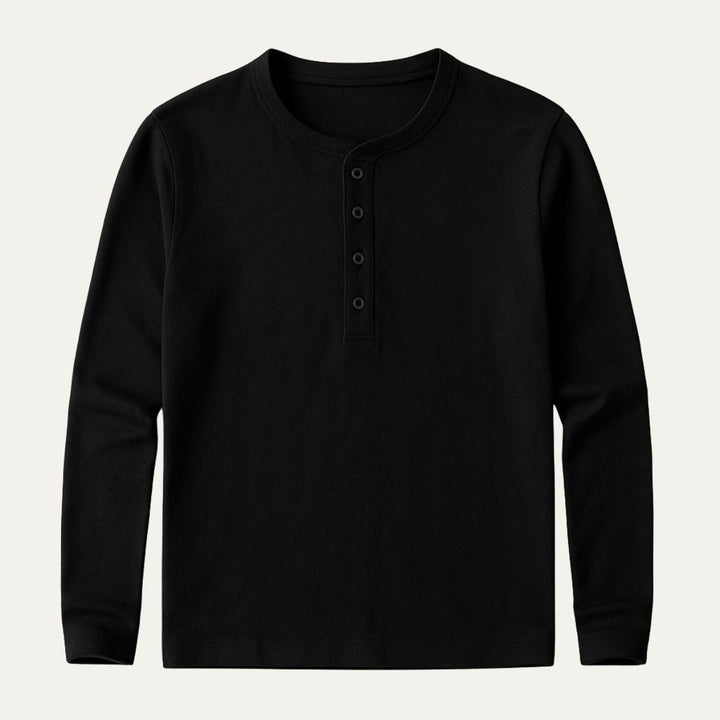 Cromwell Baumwollpoloshirt Langarm