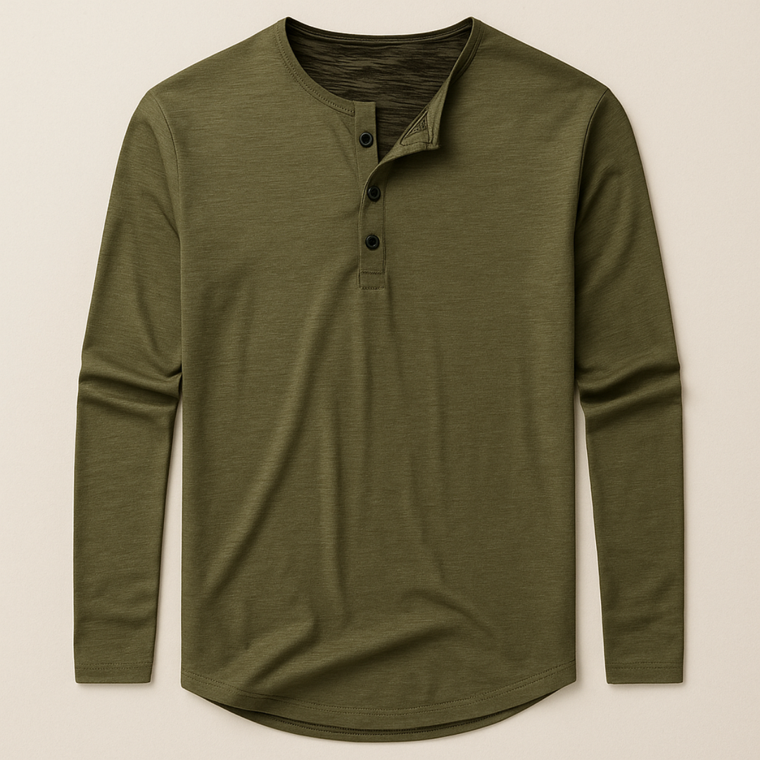 Cromwell Baumwollpoloshirt Langarm