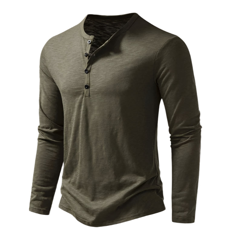 Cromwell Baumwollpoloshirt Langarm