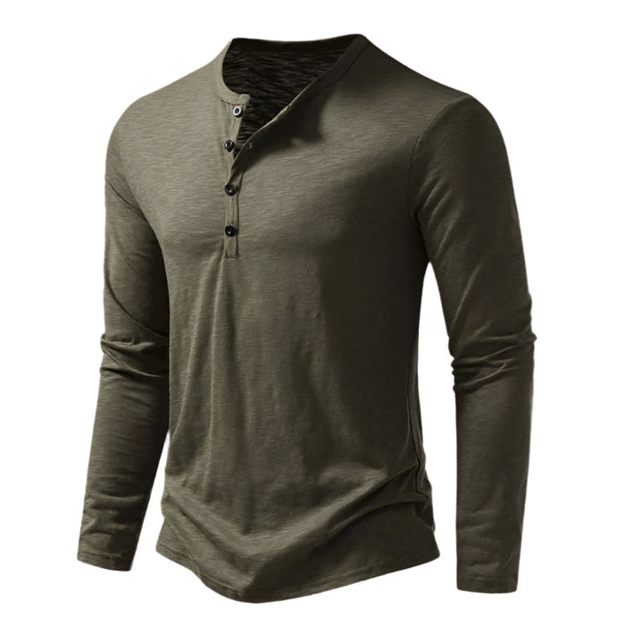 Cromwell Baumwollpoloshirt Langarm