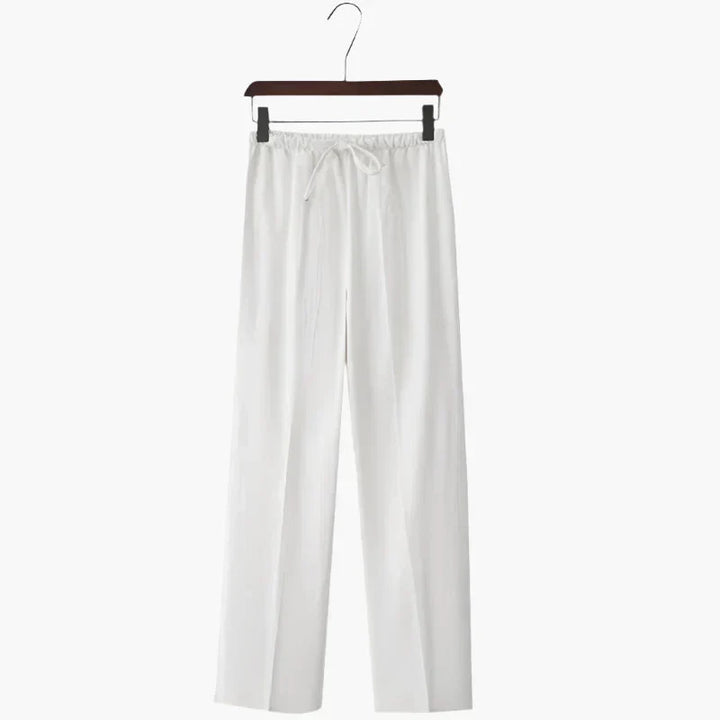 Damien Fluid Leinenhose