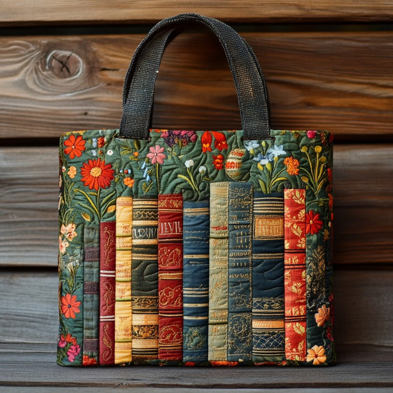 Bücherliebe — Gesteppter Shopper