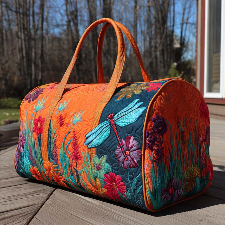 Tiefflug durch den Garten — gesteppter Weekender