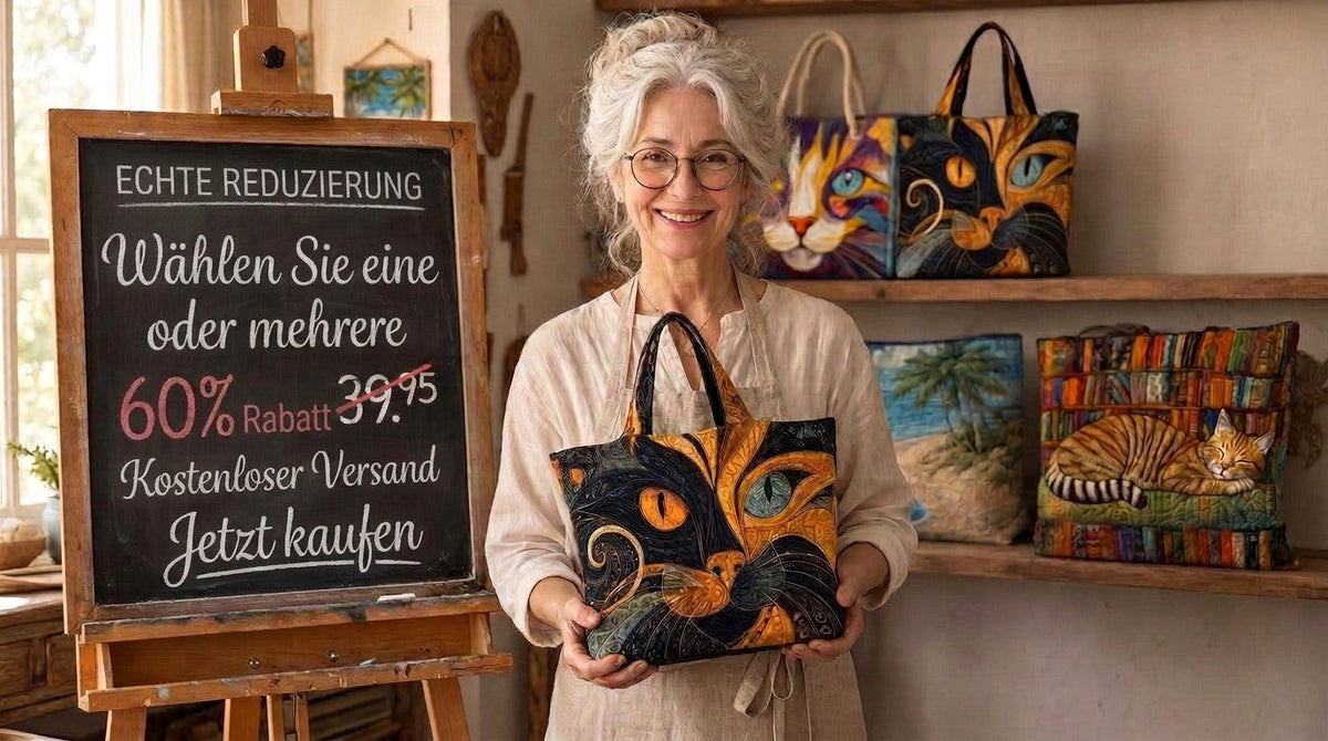 Warum jede Tasche bis zu 60 % reduziert ist