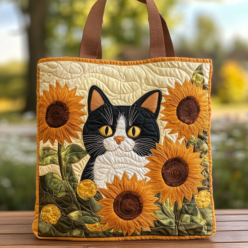 Zwischen den Blumen — Gesteppter Shopper