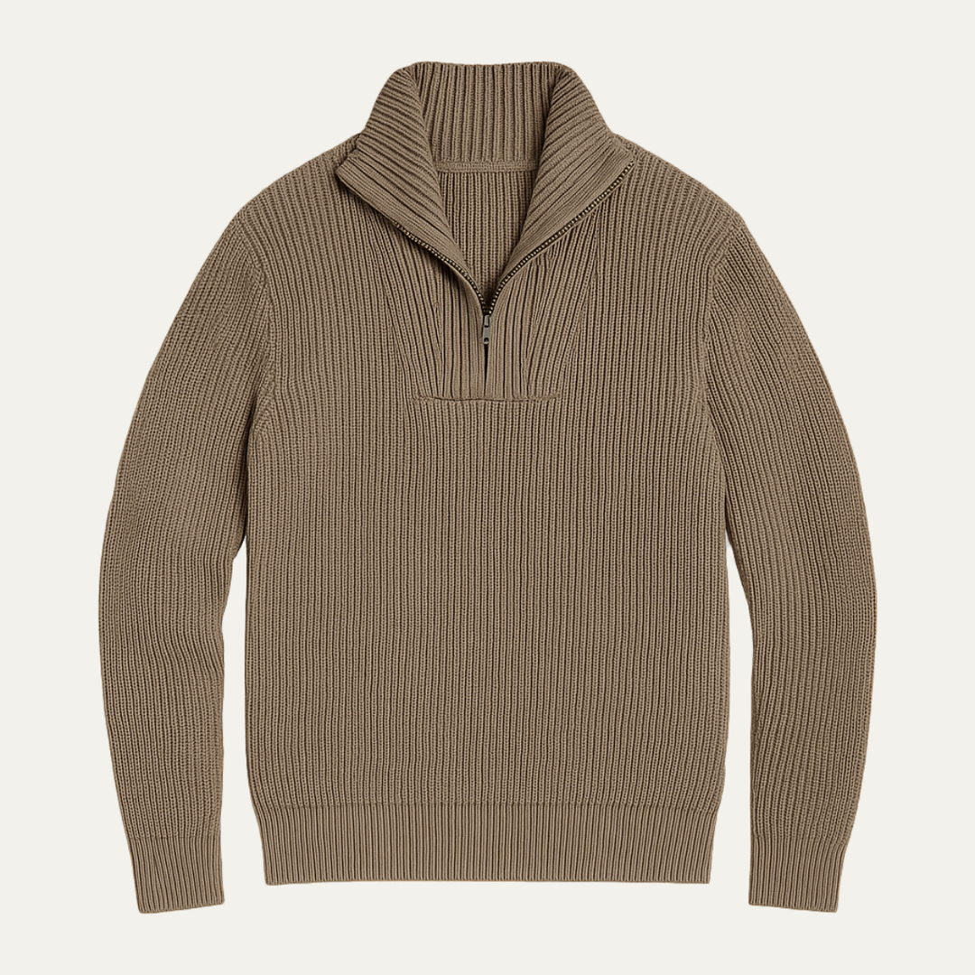 Ellington Strick-Half-Zip-Pullover