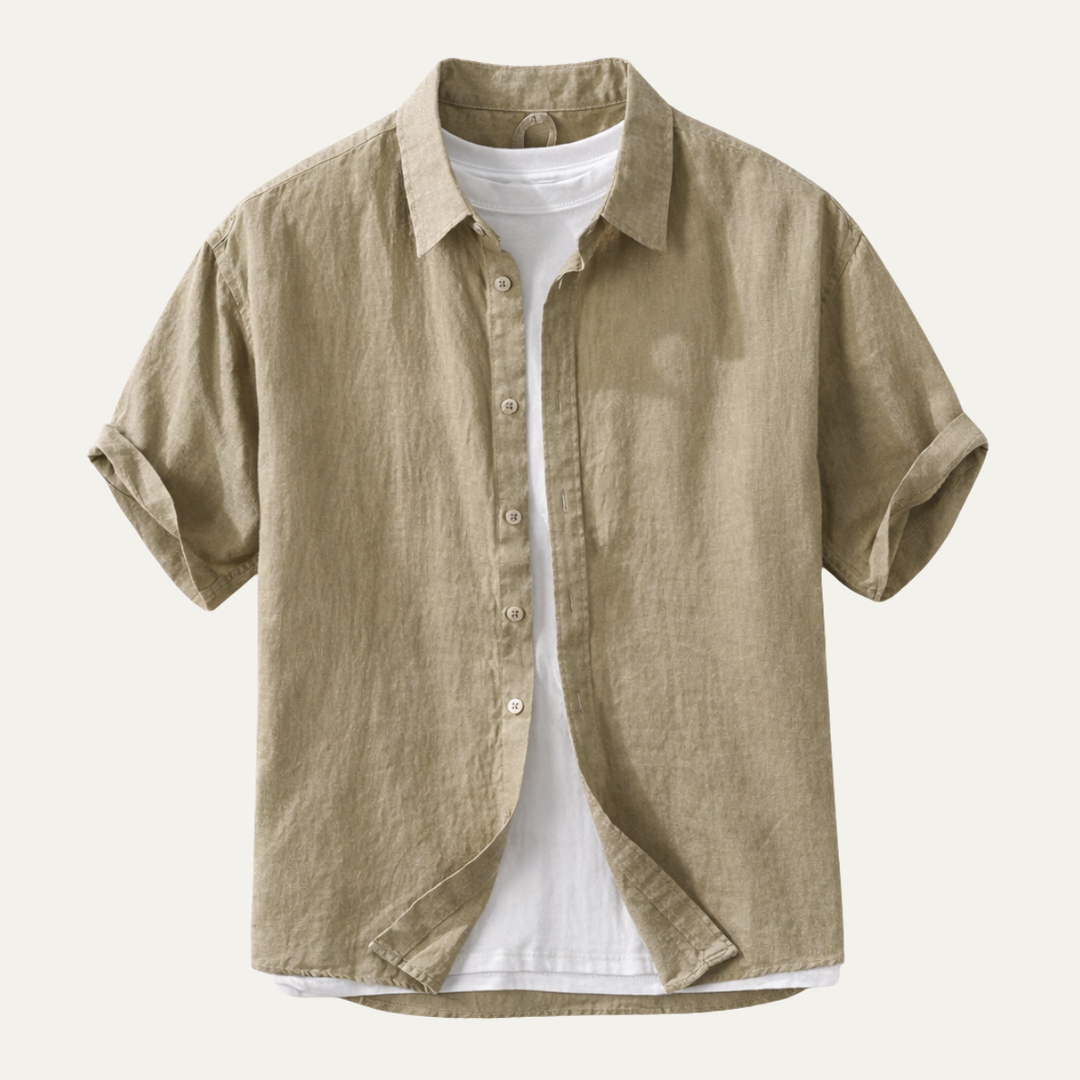 Elmwood Ridge Leinenhemd Slim Fit