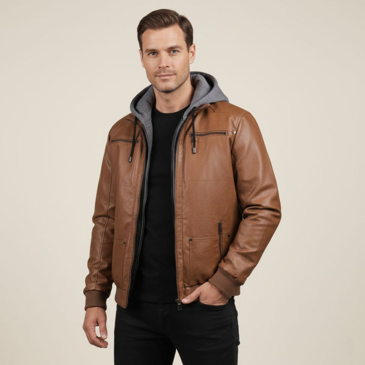 Eversley Lederjacke