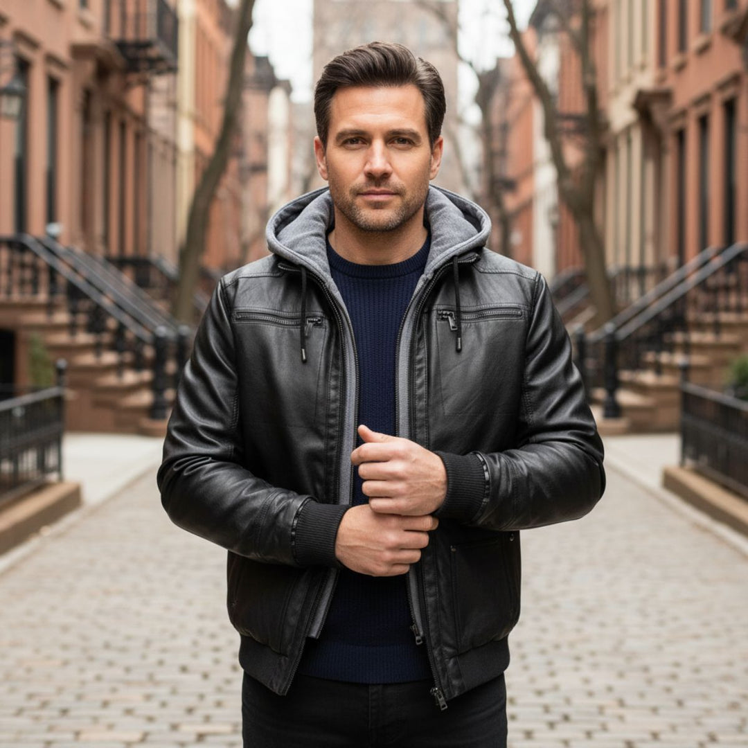 Eversley Lederjacke