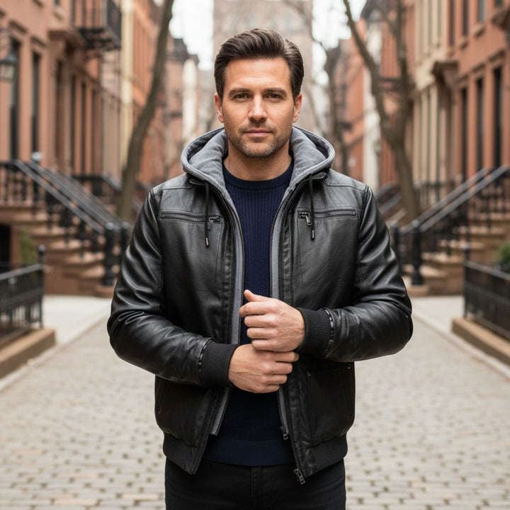 Eversley Lederjacke