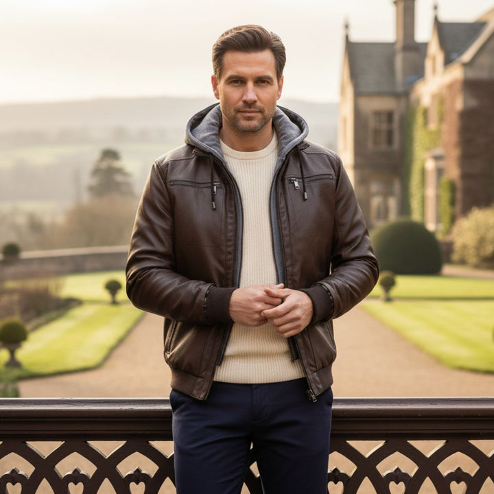 Eversley Lederjacke