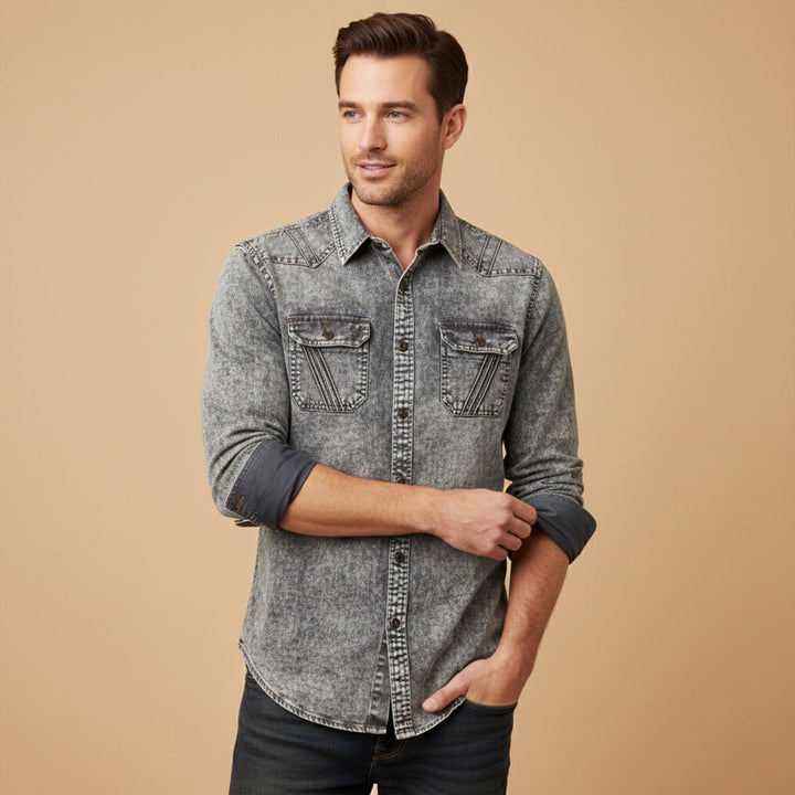Fairbrook Denimjeanshemd