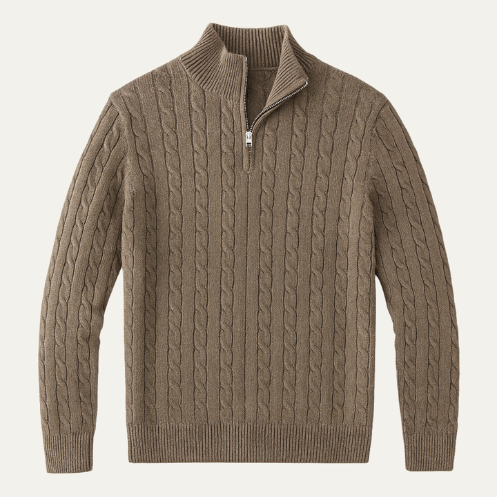 Firenze Strick-Half-Zip-Pullover