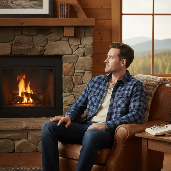Foxwood Ridge Denimjeanshemd