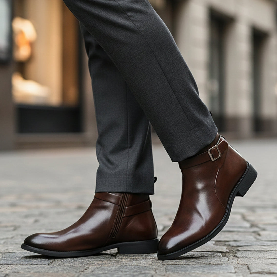 Franciacorta Lederstiefeletten