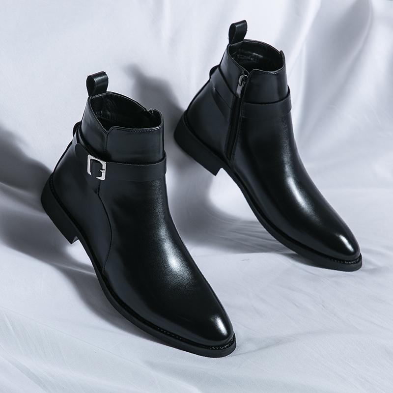 Franciacorta Lederstiefeletten