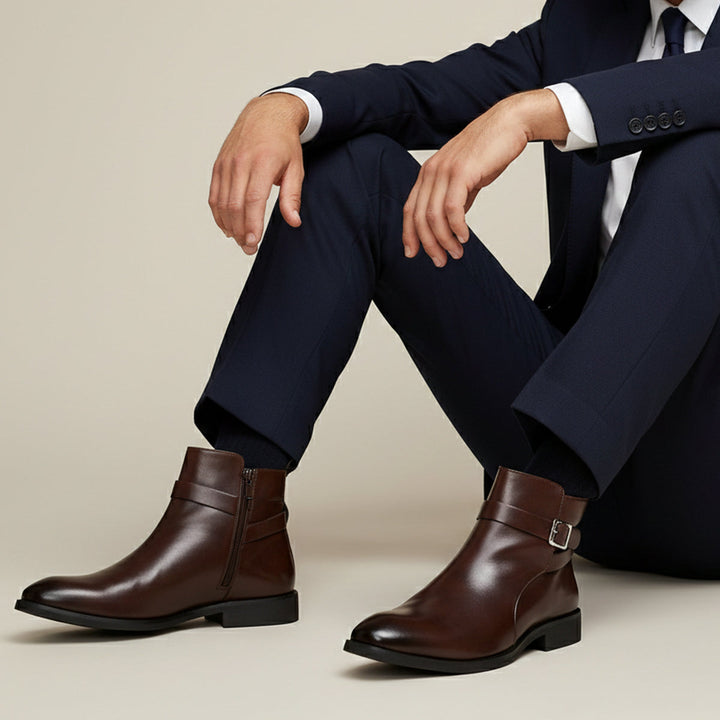Franciacorta Lederstiefeletten