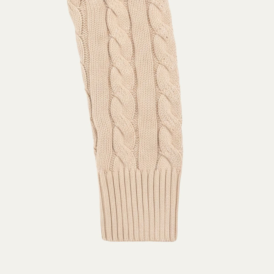 Genève Old Woll-Half-Zip-Pullover