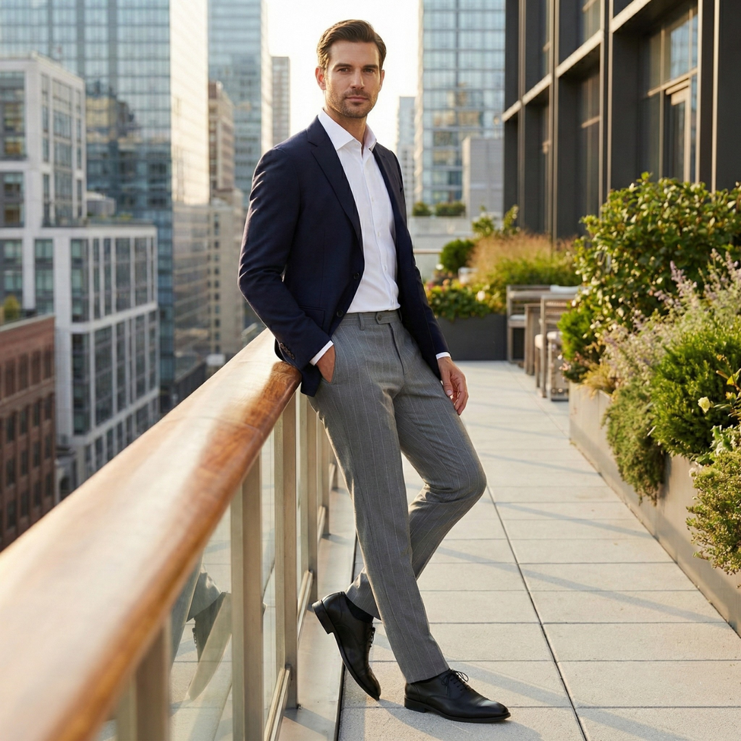 Glenfall Anzughose Slim Fit