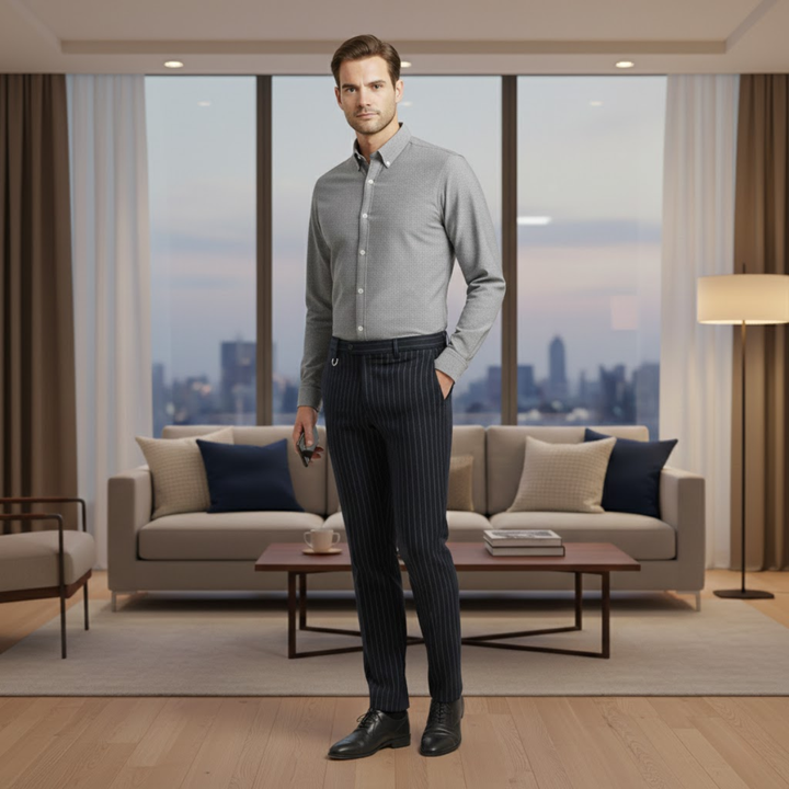 Glenfall Anzughose Slim Fit
