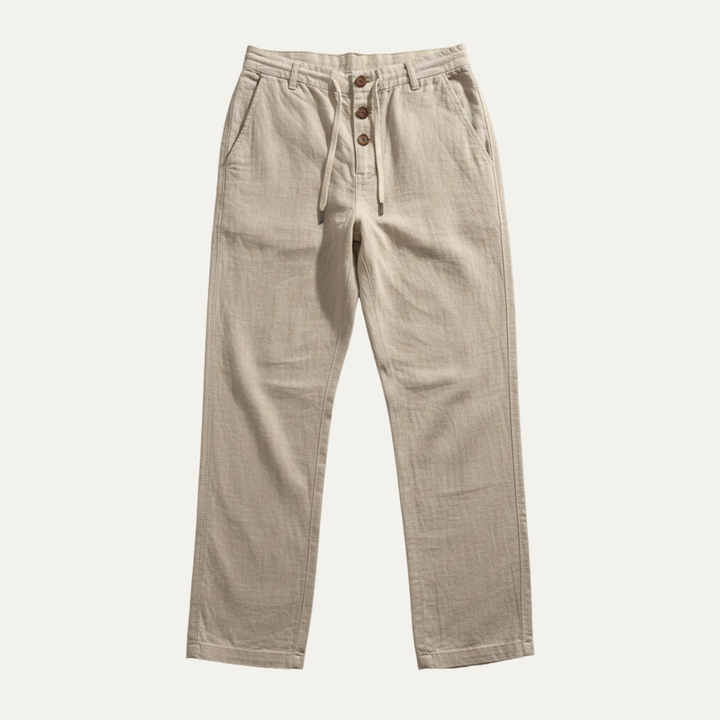 Glenhaven Hill Leinenhose Straight Leg