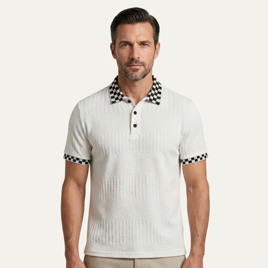 Glenwater Strickpoloshirt