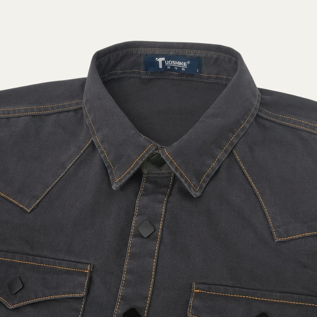 Glenwood Court Denimjeanshemd
