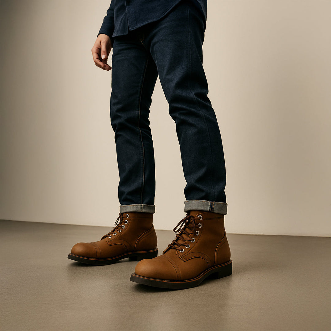 Grayfield Lederstiefel