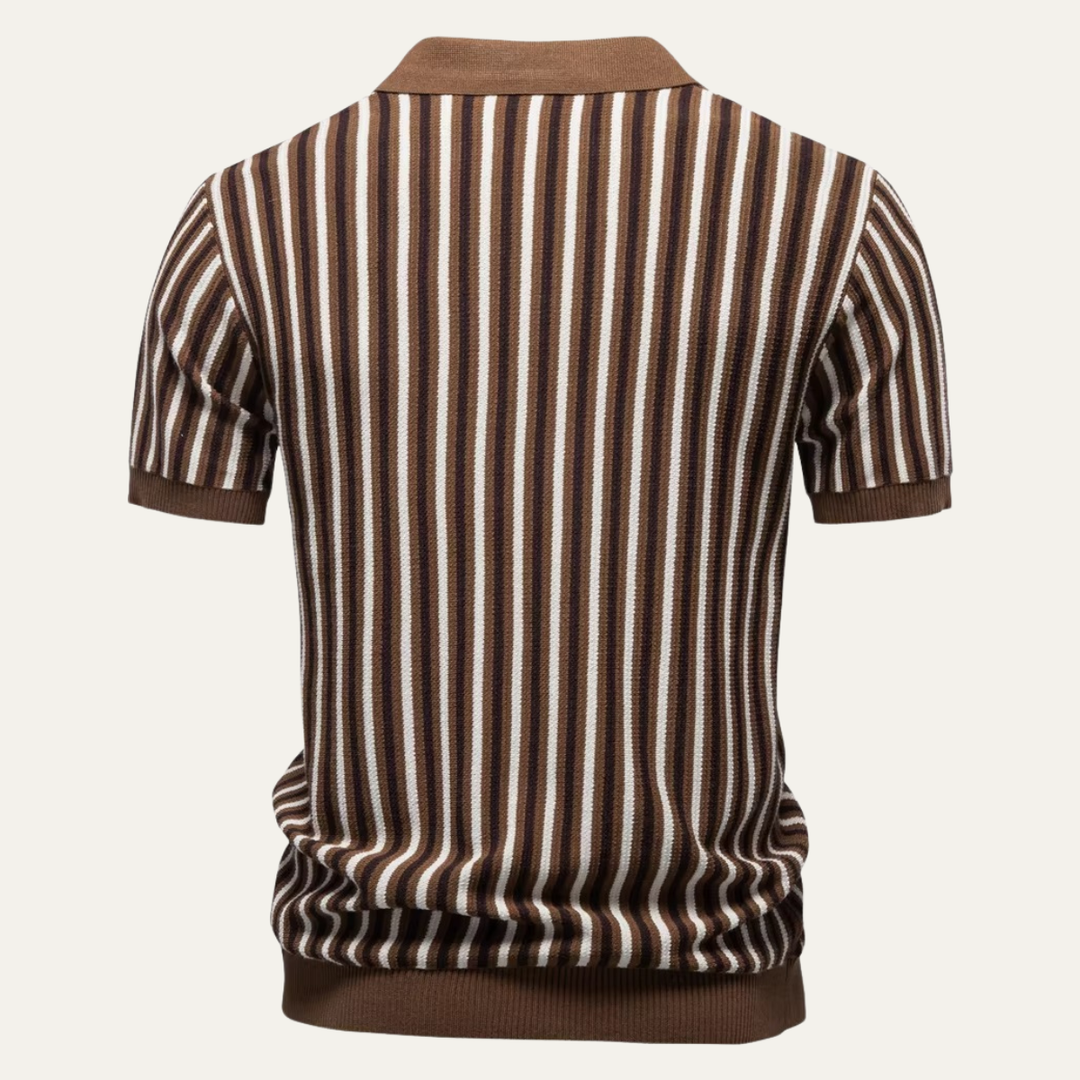 Greenfield Strickpoloshirt