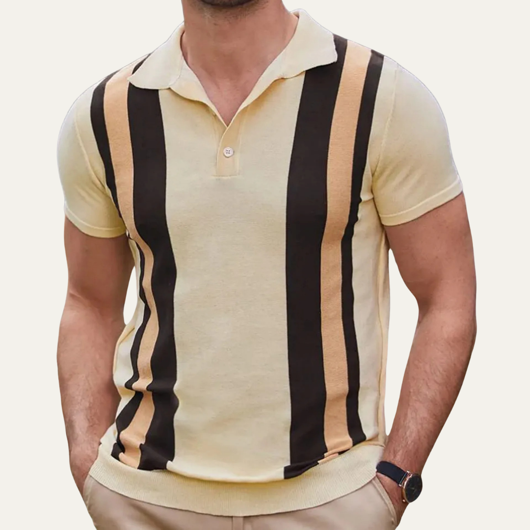 Grosseto Strickpoloshirt