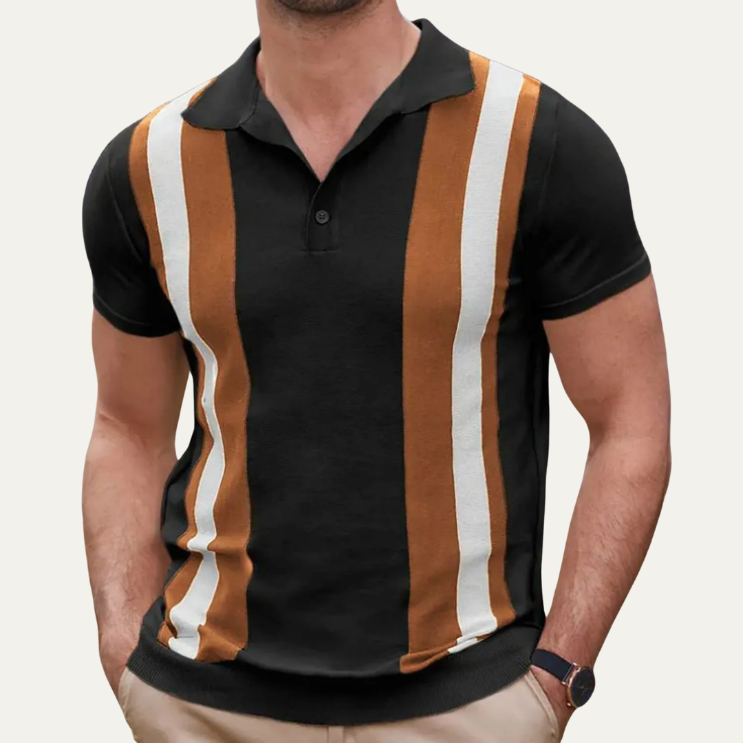 Grosseto Strickpoloshirt