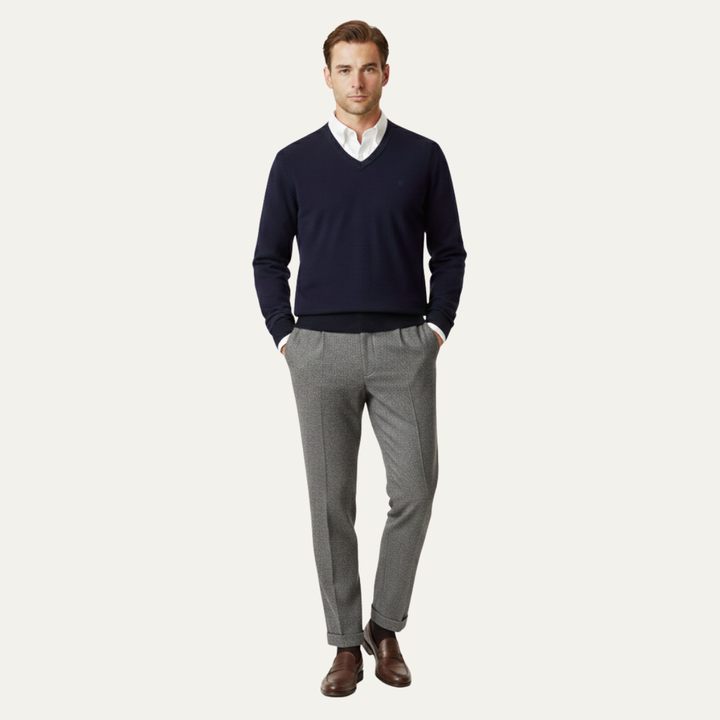 Hawkington Wollhose Straight Leg
