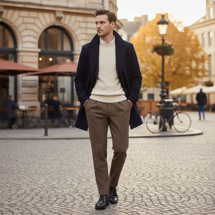 Hawkington Wollhose Straight Leg