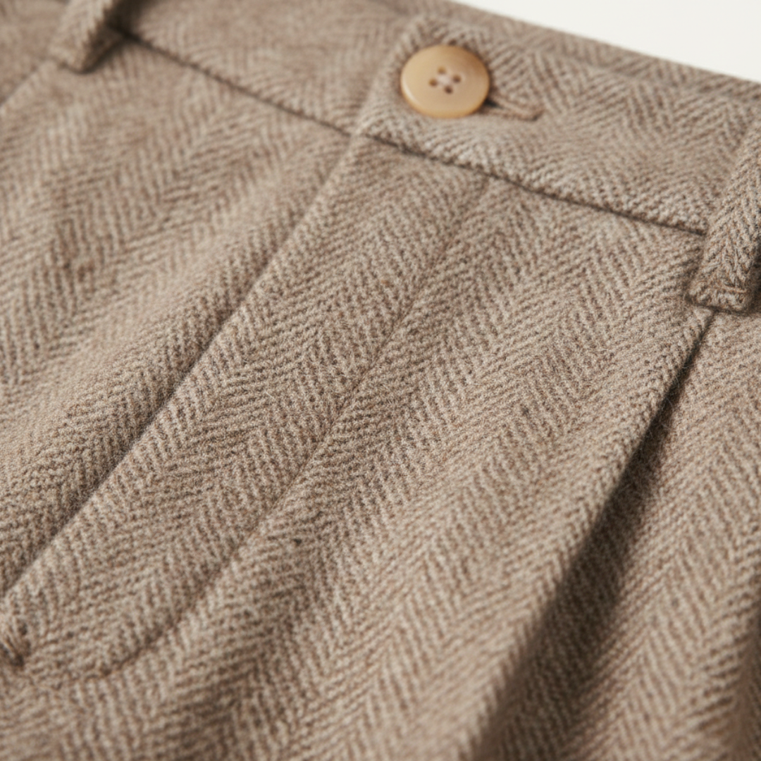 Hawkington Wollhose Straight Leg
